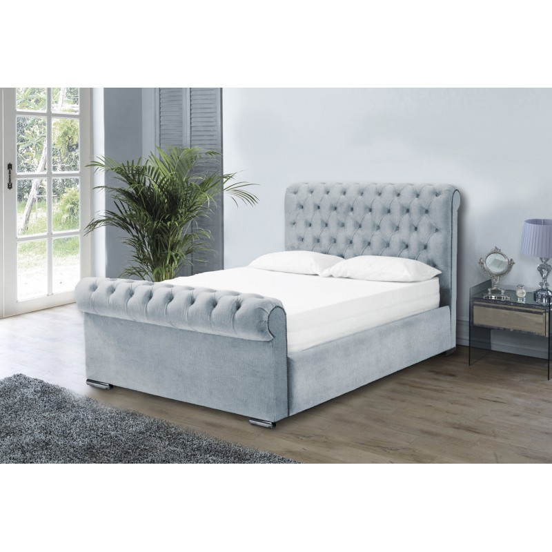 Otneros Naples Silver 3ft Bed